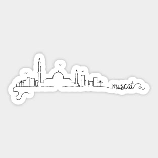 Muscat City Signature Sticker